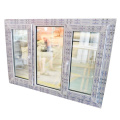 WANJIA pvc door window  pvc double glazing windows sliding windows